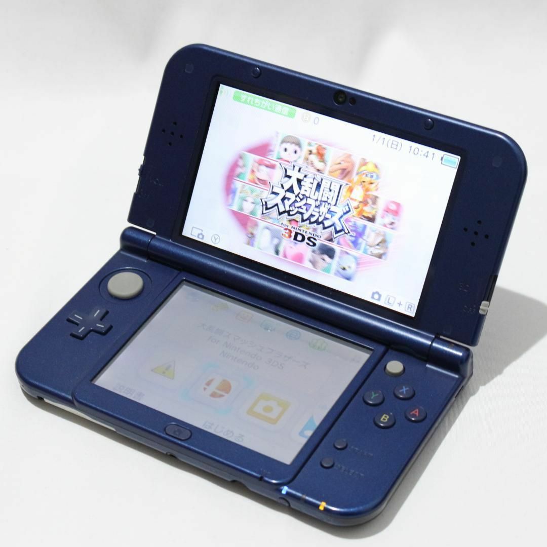 Newニンテンドー3DS LL メタリックブルー 本体