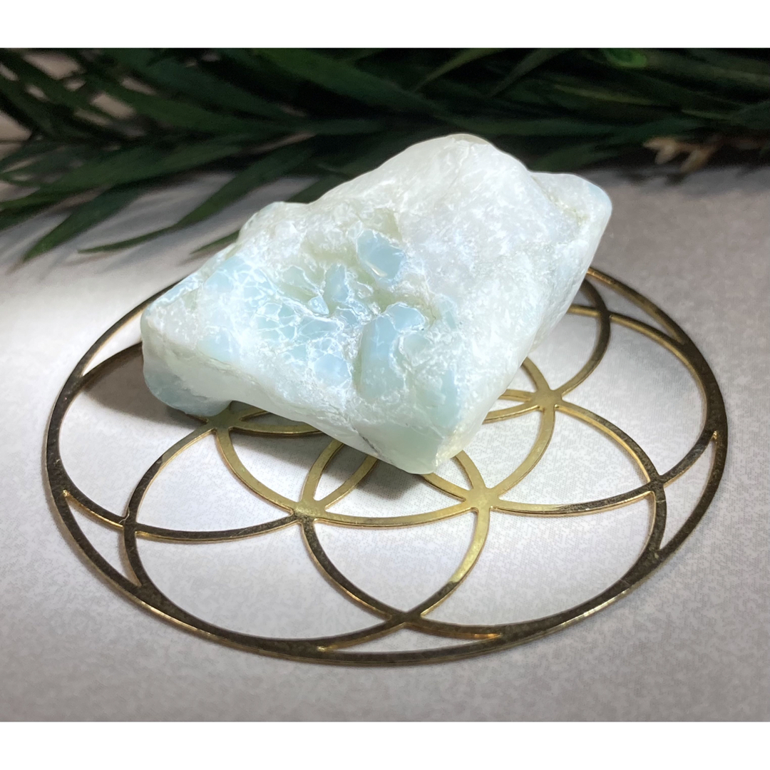 愛と平和の守護石✨　アイス　ラリマー　ブルーペクトライト　ラフストーン　原石
