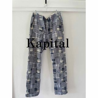 Kapital キャピタル vintage check cargo pant