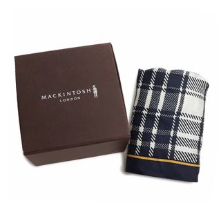 MACKINTOSH - マッキントッシュ ロンドン チェック スカーフ シルク100