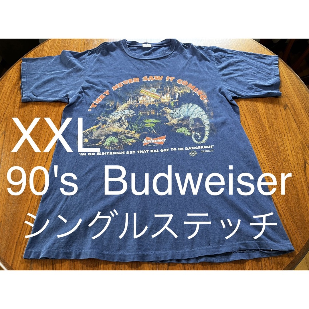 90's Budweiser vintage Tシャツ　Marlbor