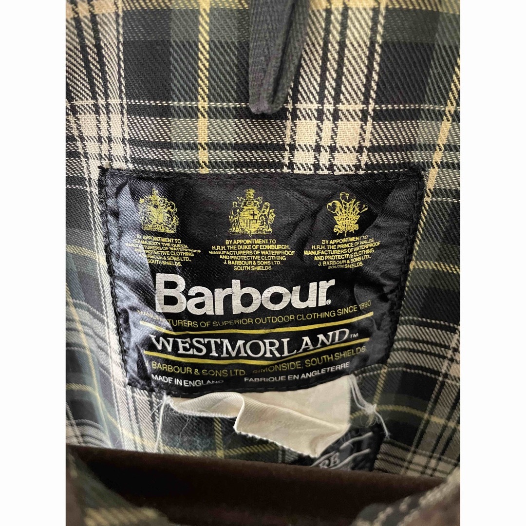 Barbour バブアー　オイルドコットンベスト　ワラント　オイルドジャケット