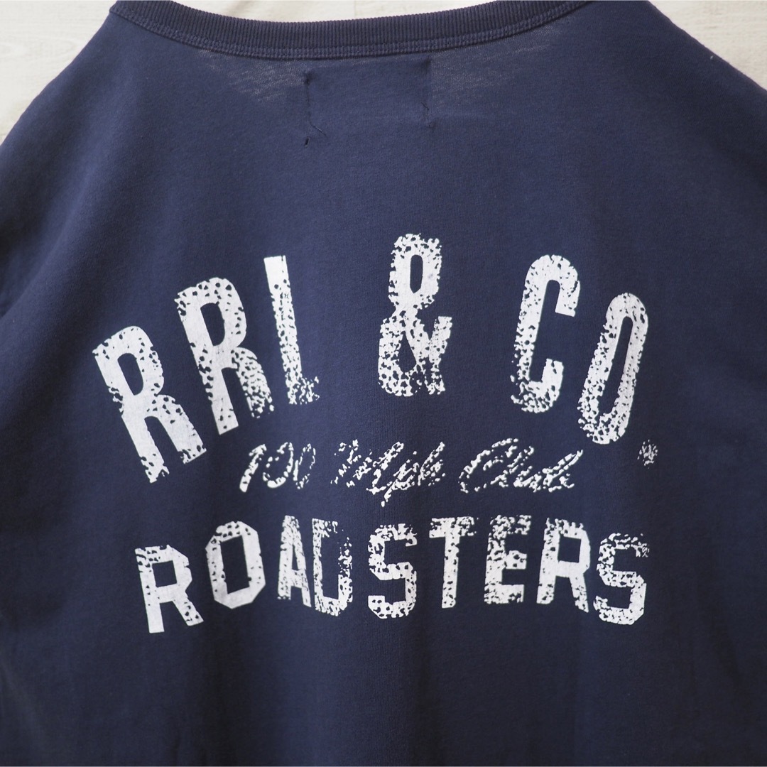 RRL(ダブルアールエル)のRRL 10SS “100 MPH Club” S/S Tee-L メンズのトップス(Tシャツ/カットソー(半袖/袖なし))の商品写真