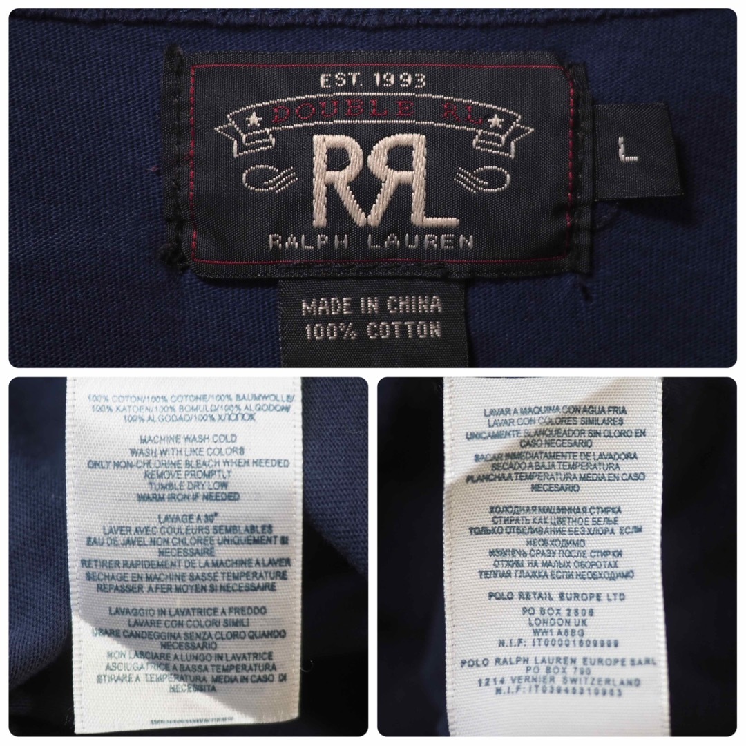 RRL 10SS “100 MPH Club” S/S Tee-L