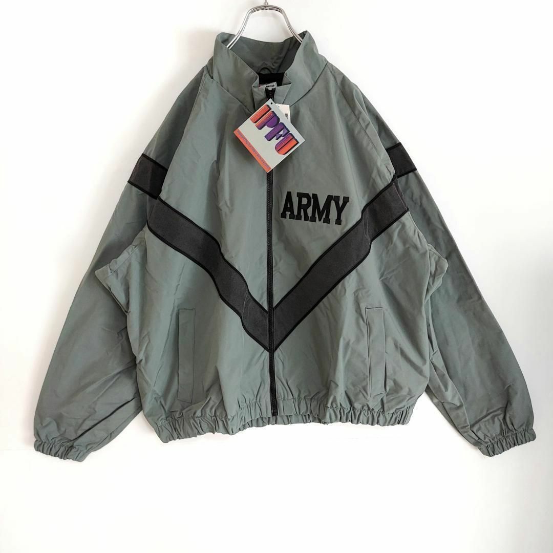 【デッドストック】IPFU アメリカ軍 トレーニングジャケット XL ARMY