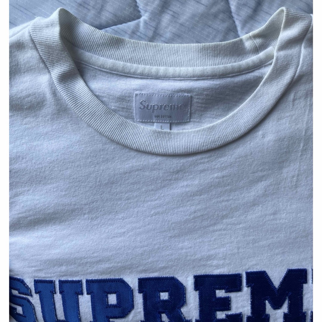 オンライン完売 L Supreme Collegiate S/S Top