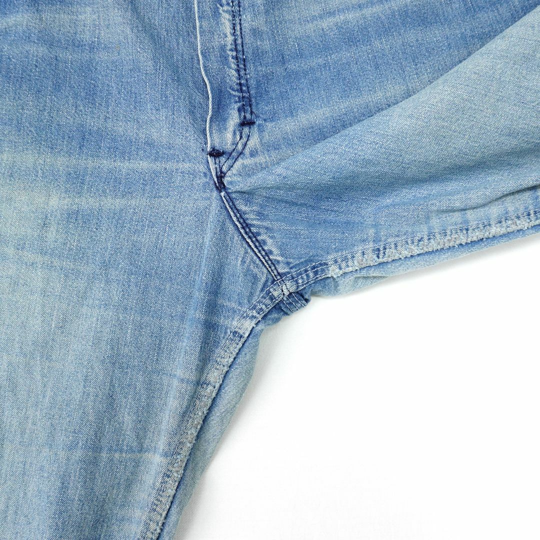 Sears INDIGO DENIM Painter Pants 1970s - ペインターパンツ