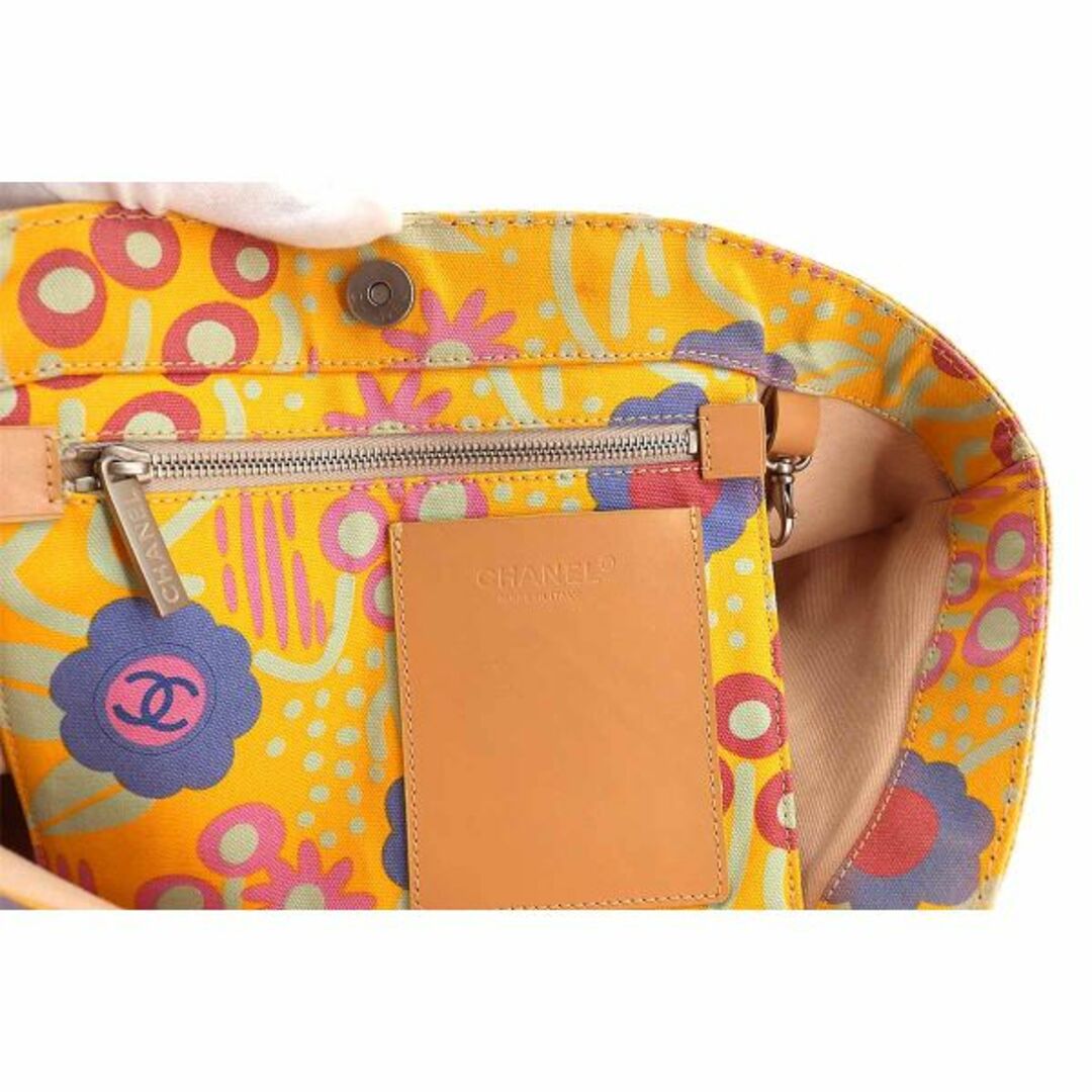 CHANEL - シャネル CHANEL ハイサマー フラワープリント トート バッグ