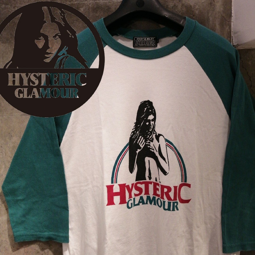 hysteric glamour ラグラン七分T