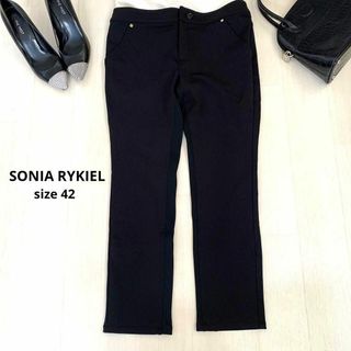 ソニアリキエル(SONIA RYKIEL)のSONIA RYKIEL ソニアリキエル　パンツ　大きいさぁ　ストレッチ(カジュアルパンツ)