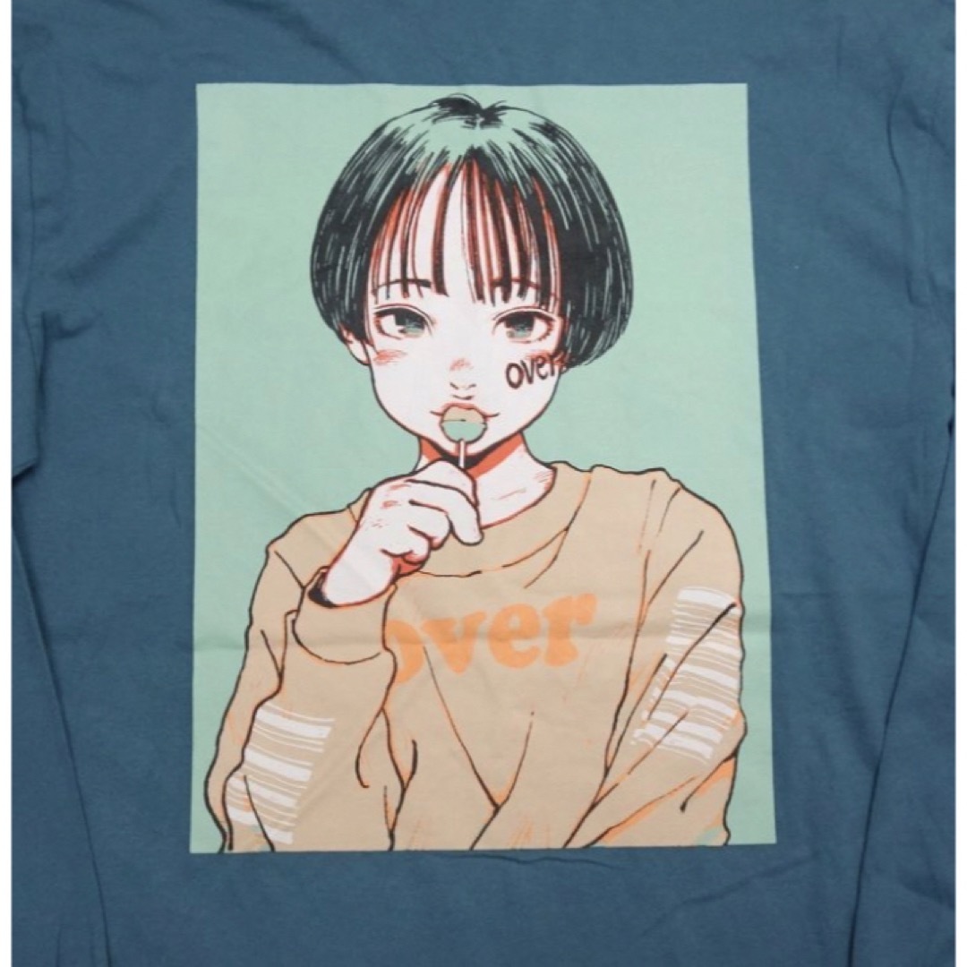 レディースover print ロンT xl