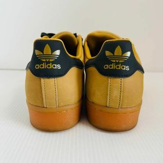 23.5cm 美品 adidas SUPER STAR ヌバック ベージュ 金