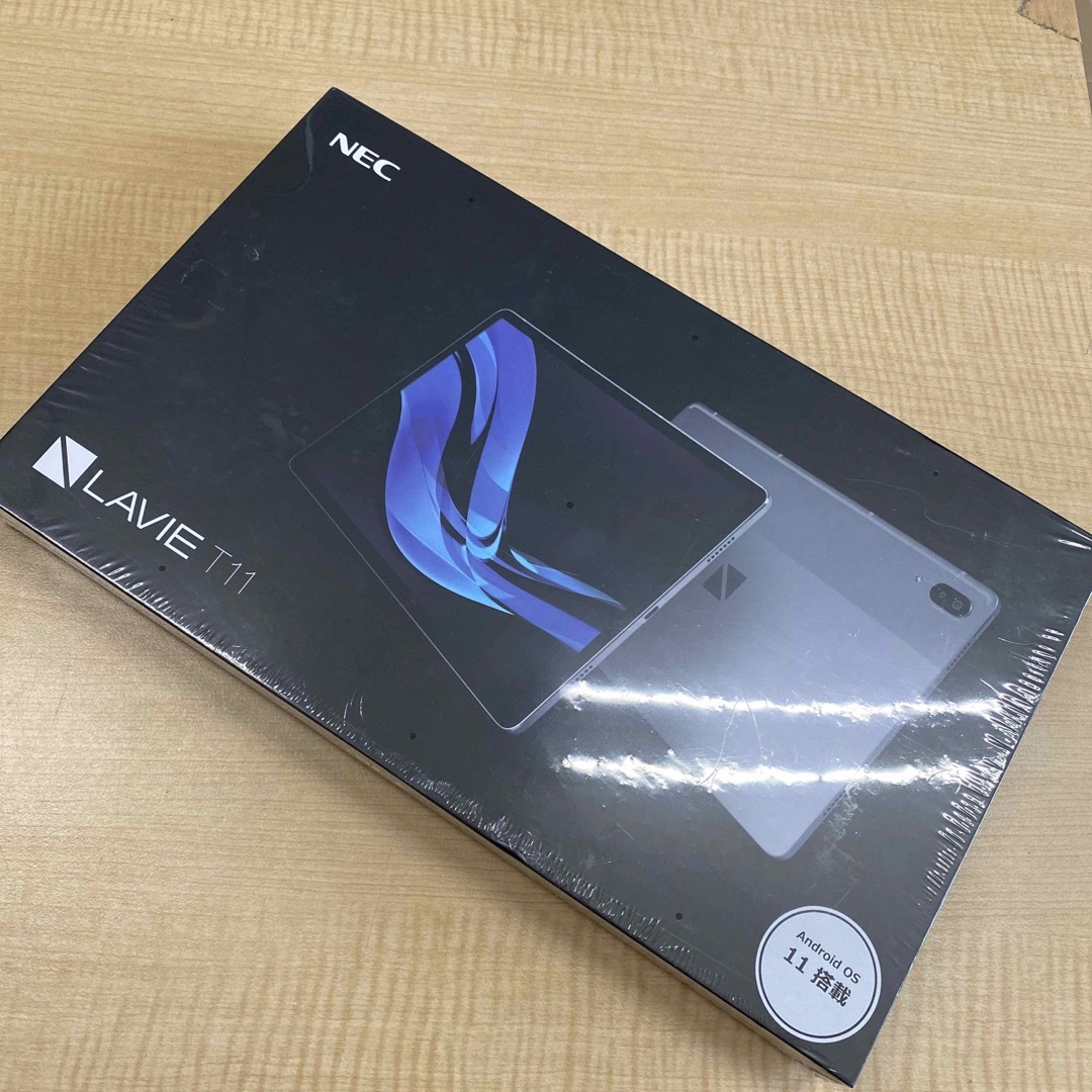 NEC(エヌイーシー)のNEC LAVIE T11 新品 PC-T1195BAS シルバー スマホ/家電/カメラのPC/タブレット(タブレット)の商品写真