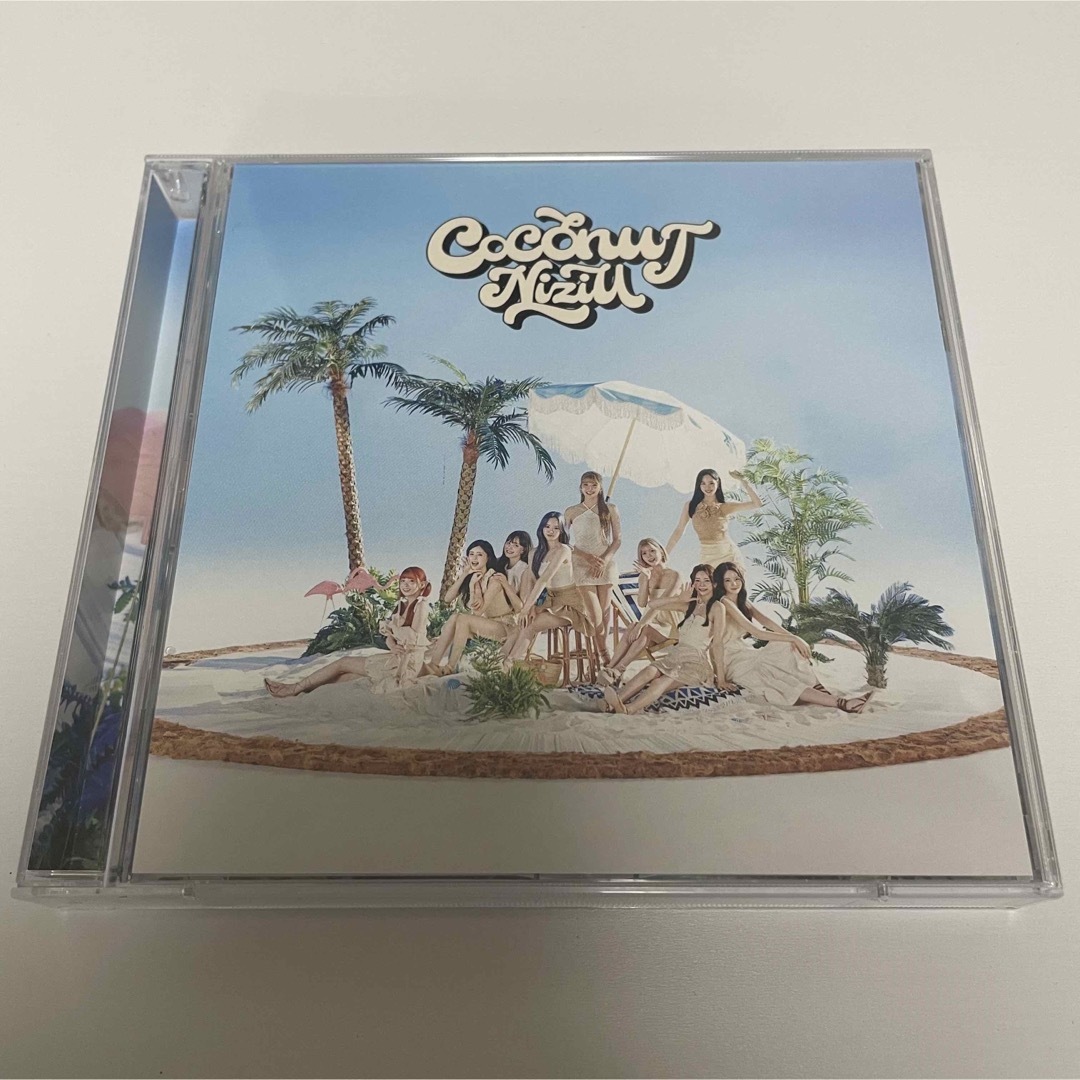 NiziU - NiziU COCONUT B盤 CD ブックレット付き シリアル、トレカなし