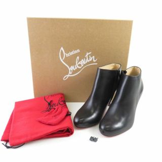 美品 Christian Louboutin ルブタン BELLE 3140504 ブーティ― 1点 ブラック 35.5 レディース AY4020W1 (ブーツ)