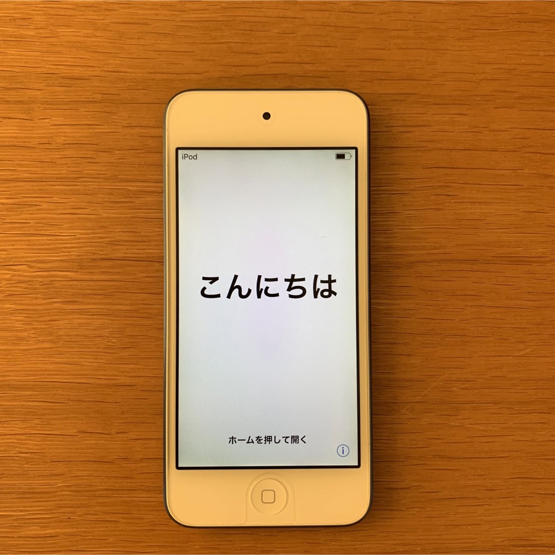 iPod touch(アイポッドタッチ)のiPod touch 16GB 第6世代　Blue   本体のみ　(ジャンク品) スマホ/家電/カメラのオーディオ機器(ポータブルプレーヤー)の商品写真