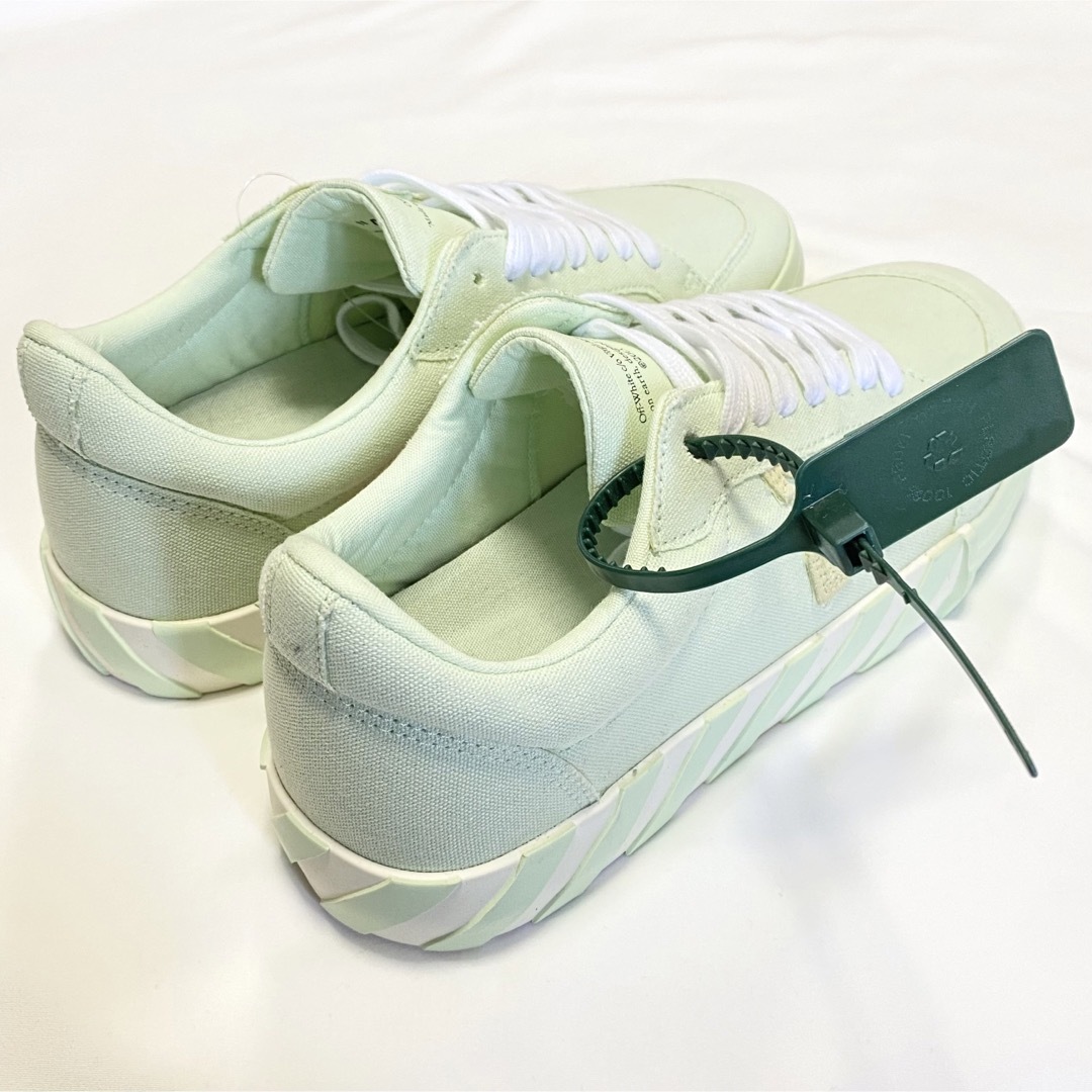 正規 OFF-WHITE Low Vulcanized Canvas靴/シューズ