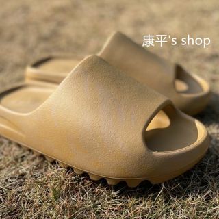 adidas 2023SS YEEZY SLIDE Azure ID4133 アディダス イージースライド アズズール シャワーサンダル ブルー サイズUS9(27.5cm)【230719】【新古品】【me04】