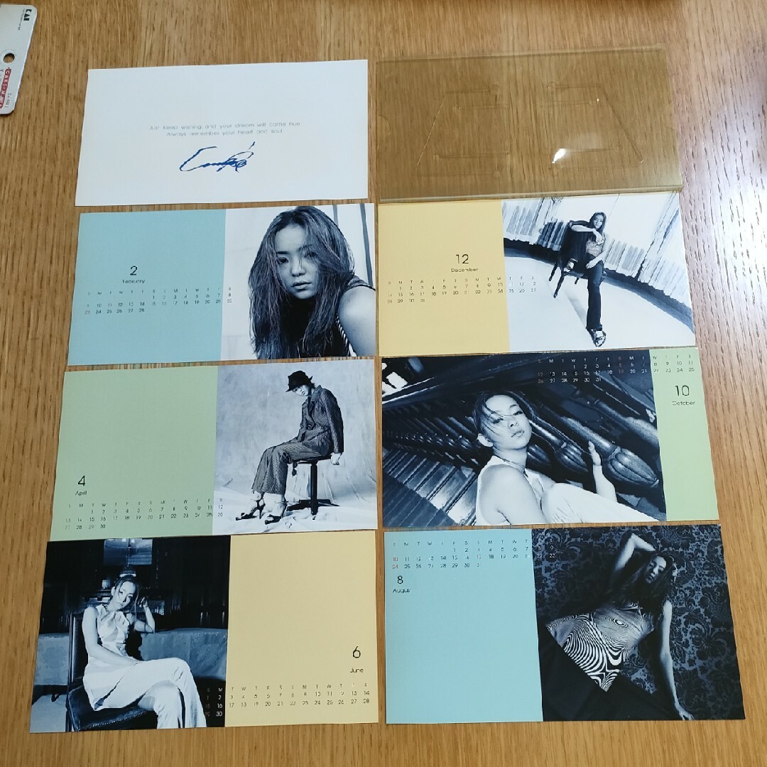 167 安室奈美恵 卓上カレンダー 1997年の通販 by ハンドタオル's