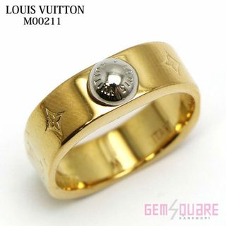 ルイヴィトン(LOUIS VUITTON)のM00211 ルイヴィトン リングナノグラム Mサイズ 箱付 中古(リング(指輪))