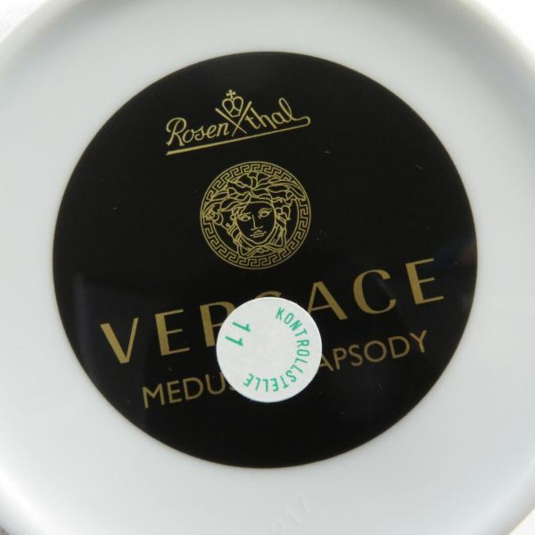 未使用 VERSACE × Rosenthal ヴェルサーチ×ローゼンタール メデューサ ラプソディ マグカップ 1点 コップ ホワイト ゴールド SC7264Eキッチン/食器