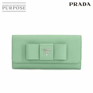 プラダ 長財布（グリーン・カーキ/緑色系）の通販 61点 | PRADAを買う 