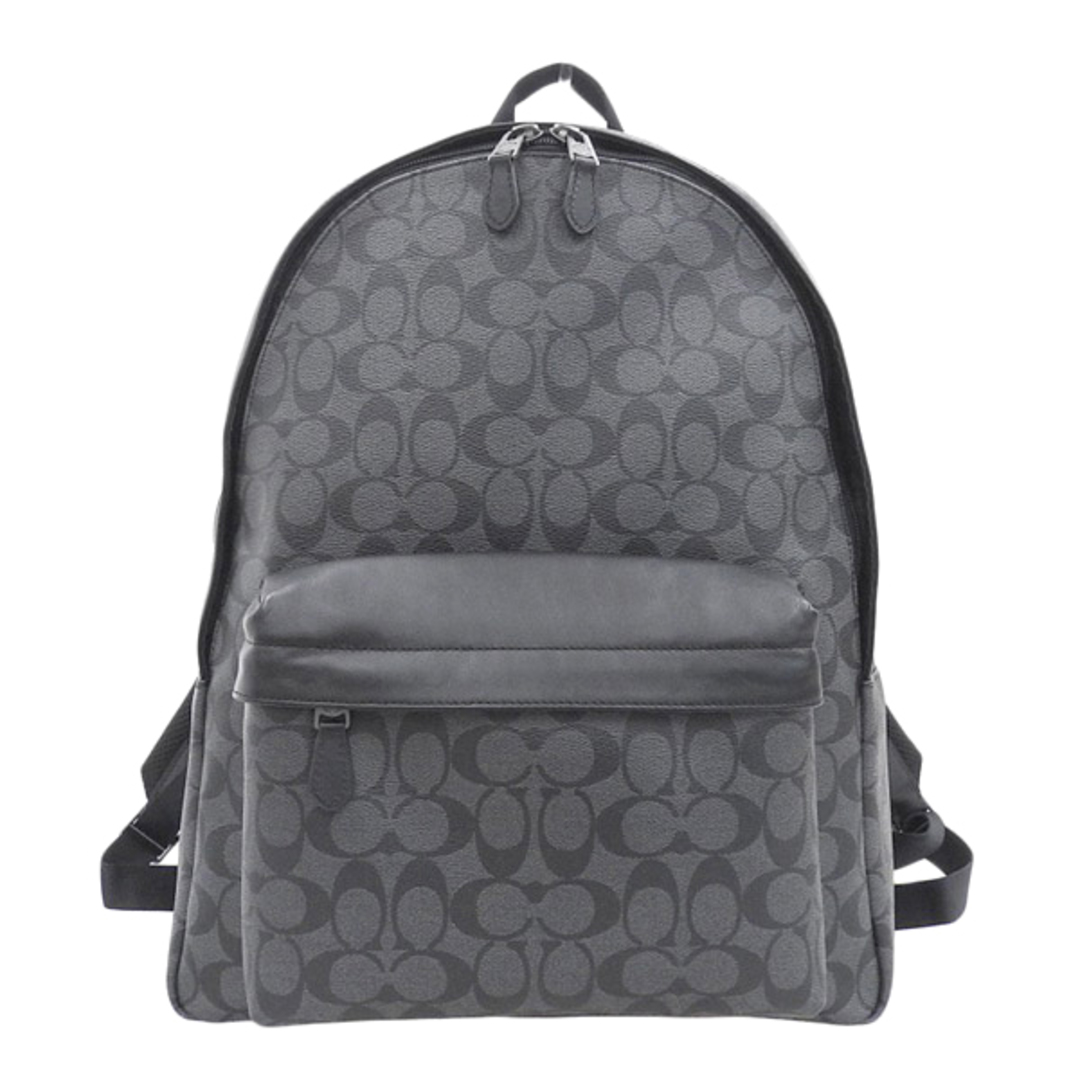 COACH コーチ レザー シグネチャー リュックサック バックパック