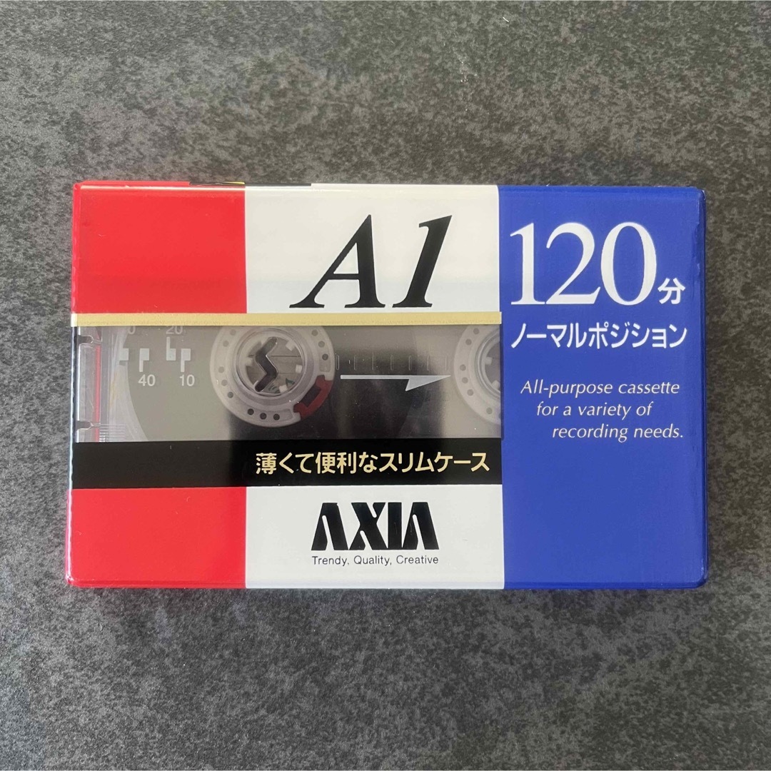AXIA アクシア　カセットテープ　ノーマルポジション　120分