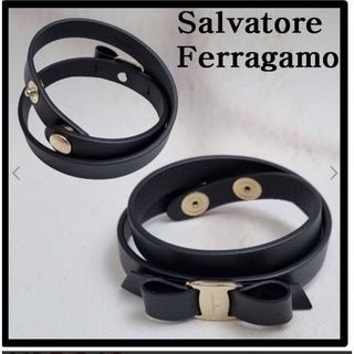 サルヴァトーレフェラガモ(Salvatore Ferragamo)のリボンブレスレット(ブレスレット/バングル)