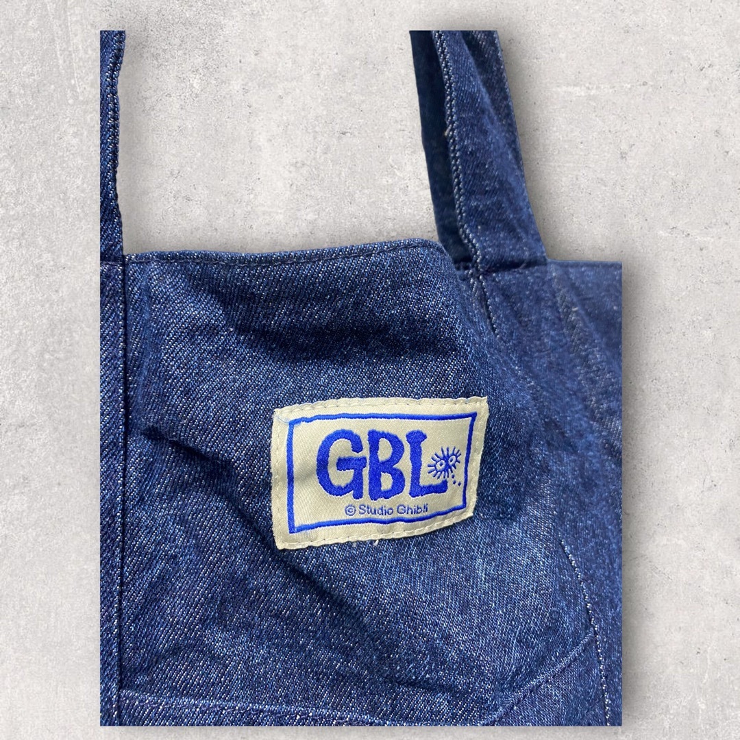 ジブリ(ジブリ)のGBL 天空の城ラピュタ 抜染 デニムトート ジブリ studio GHIBLI レディースのバッグ(トートバッグ)の商品写真