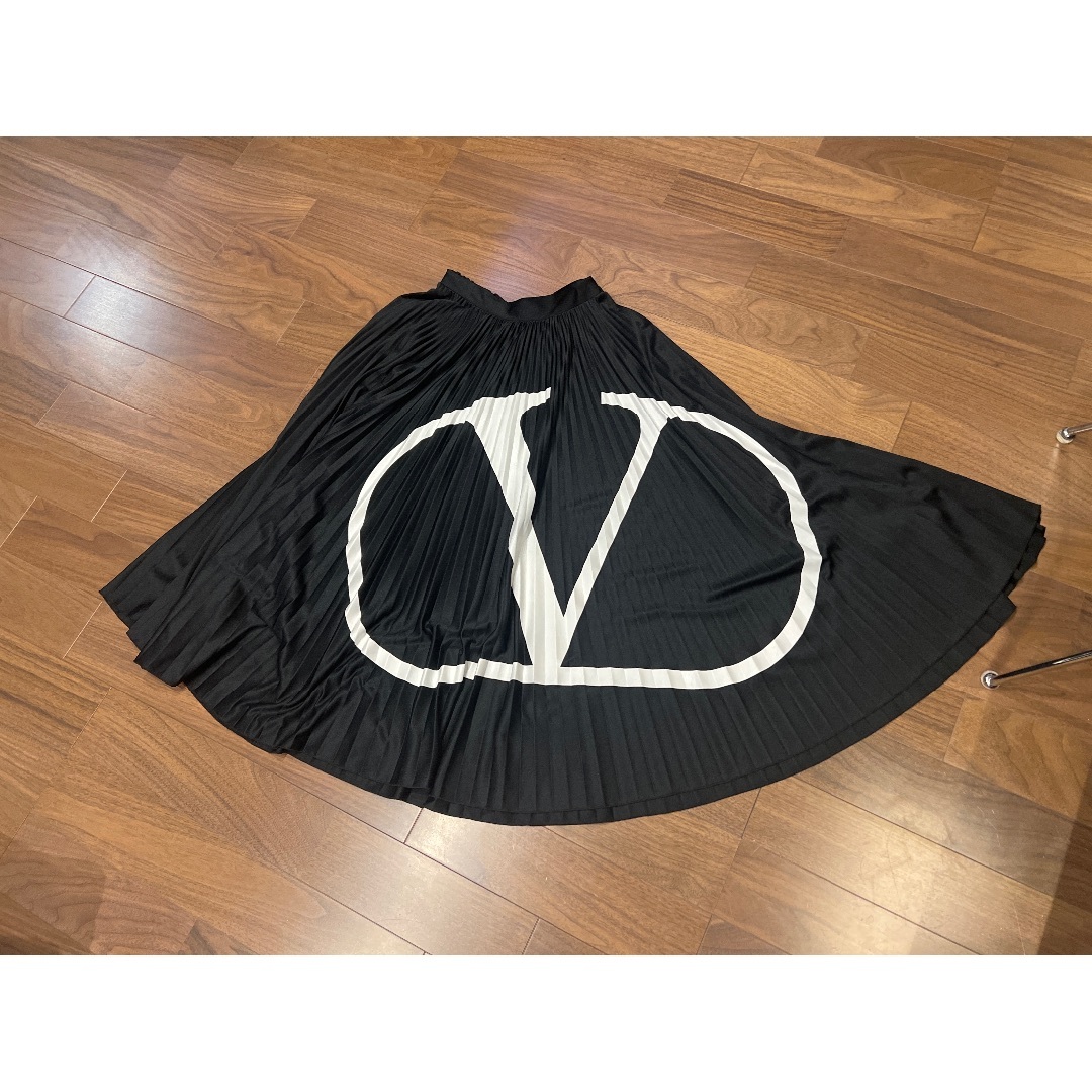 VALENTINO ヴァレンティノ Vロゴ ツイード チェック ワンピース