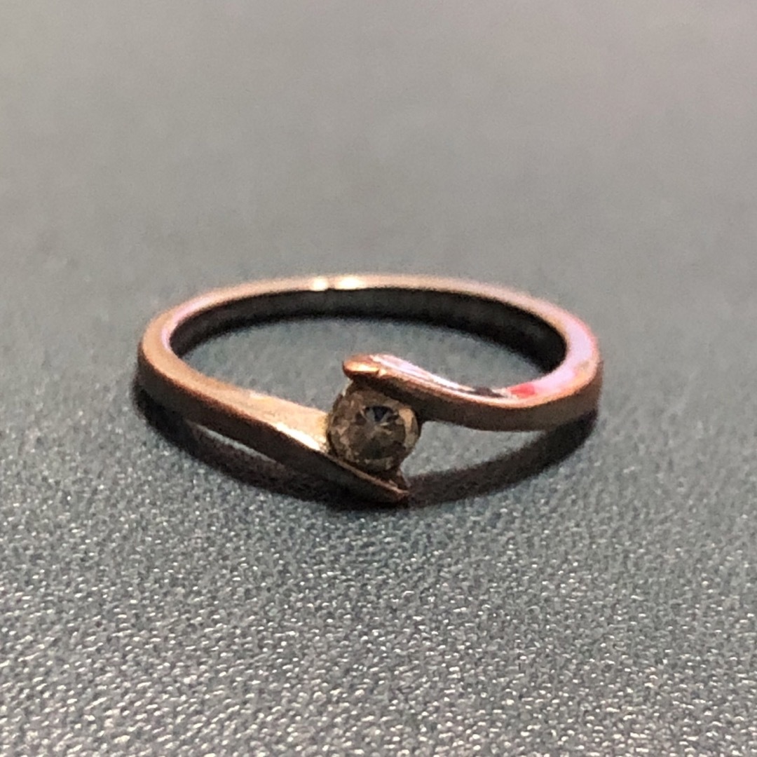 クリアストーン リング シルバー 指輪 レディースのアクセサリー(リング(指輪))の商品写真