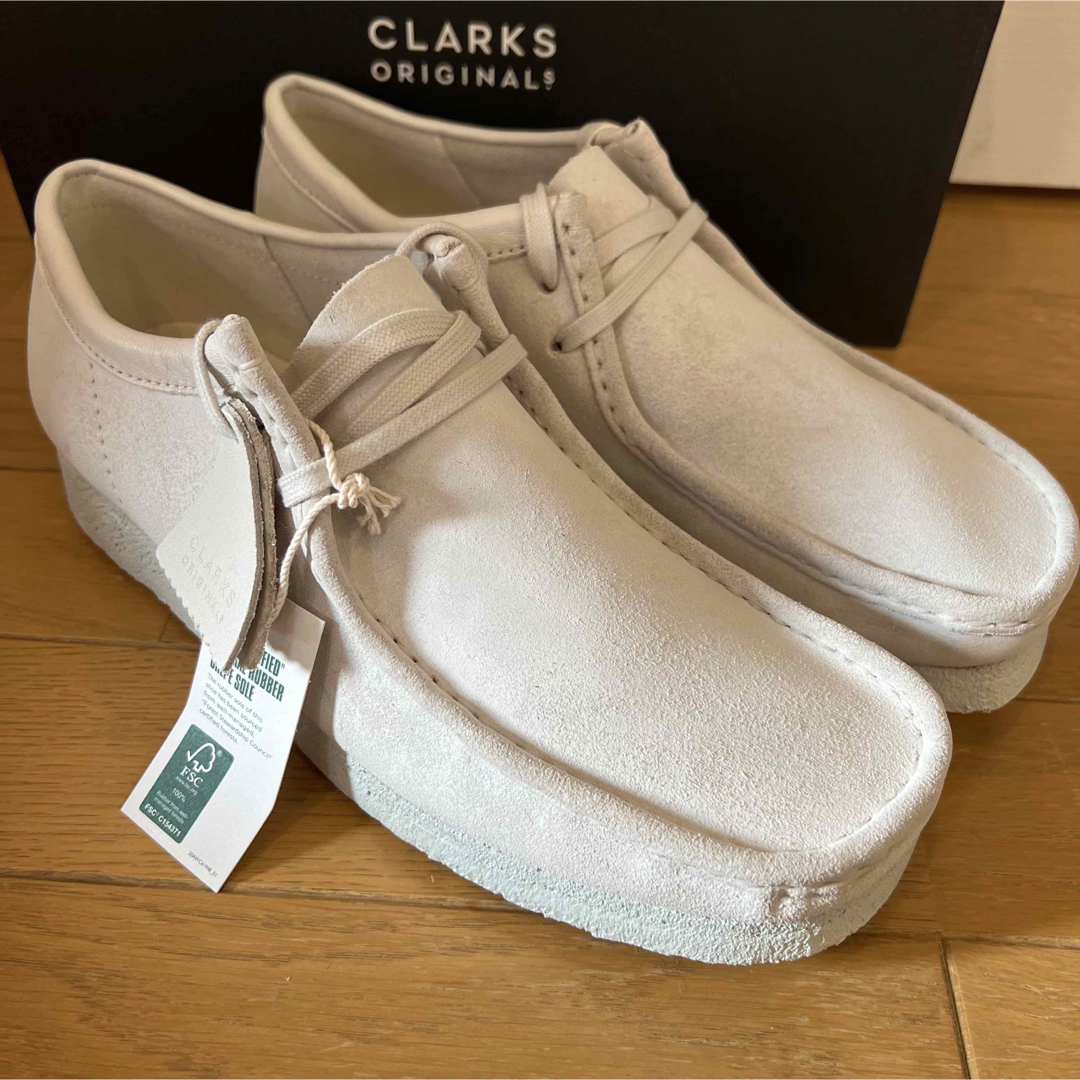 Clarks - [未使用] CLARKS WALLABEE ワラビー 希少 ビンテージホワイト ...