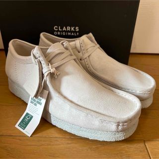 クラークス(Clarks)の[未使用] CLARKS WALLABEE ワラビー 希少　ビンテージホワイト(ブーツ)