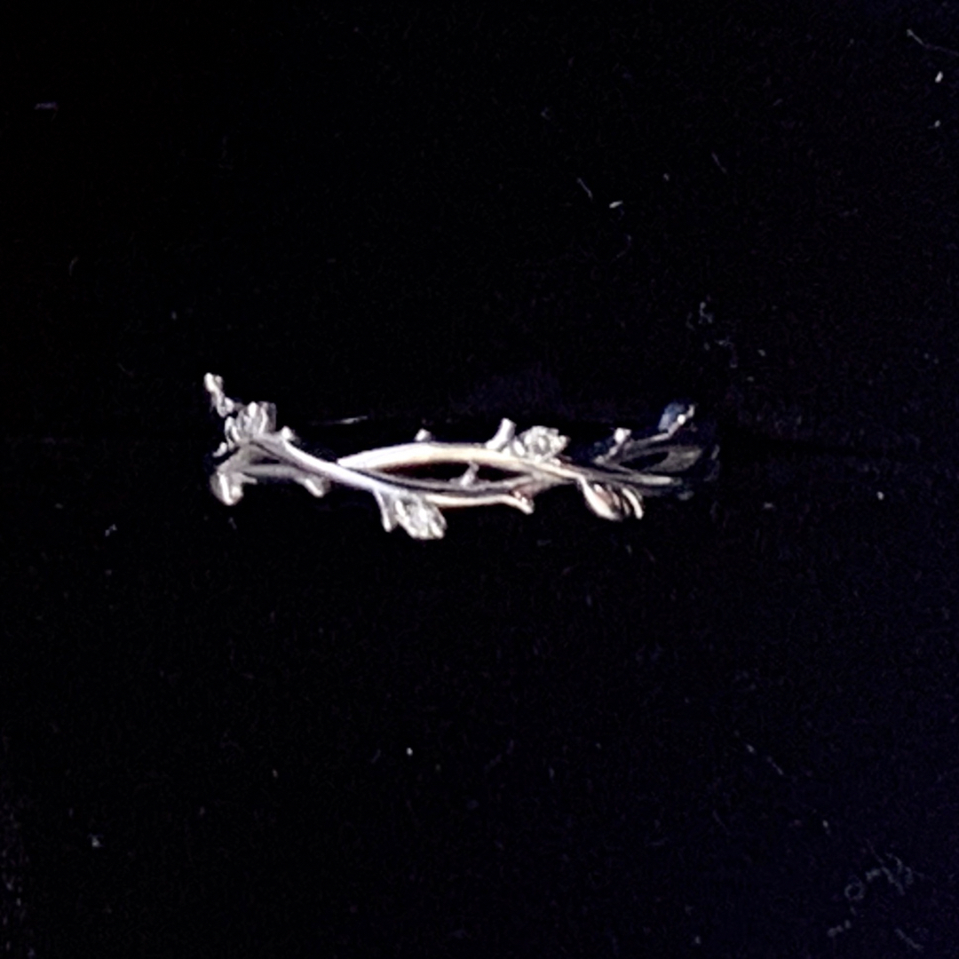 K10 イバラ蔦リング ホワイトゴールド 5号 レディースのアクセサリー(リング(指輪))の商品写真