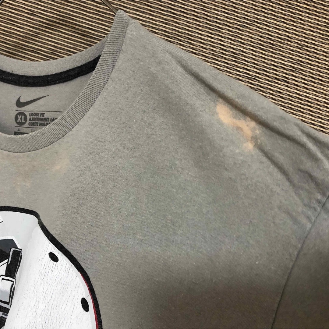 NIKE(ナイキ)の【ナイキ】半袖Tシャツ　スウォッシュロゴ　アメフト　ヘルメット　袖ロゴ32 メンズのトップス(Tシャツ/カットソー(半袖/袖なし))の商品写真