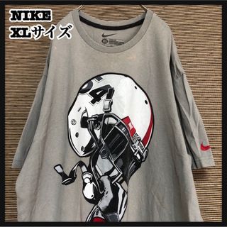 ナイキ(NIKE)の【ナイキ】半袖Tシャツ　スウォッシュロゴ　アメフト　ヘルメット　袖ロゴ32(Tシャツ/カットソー(半袖/袖なし))