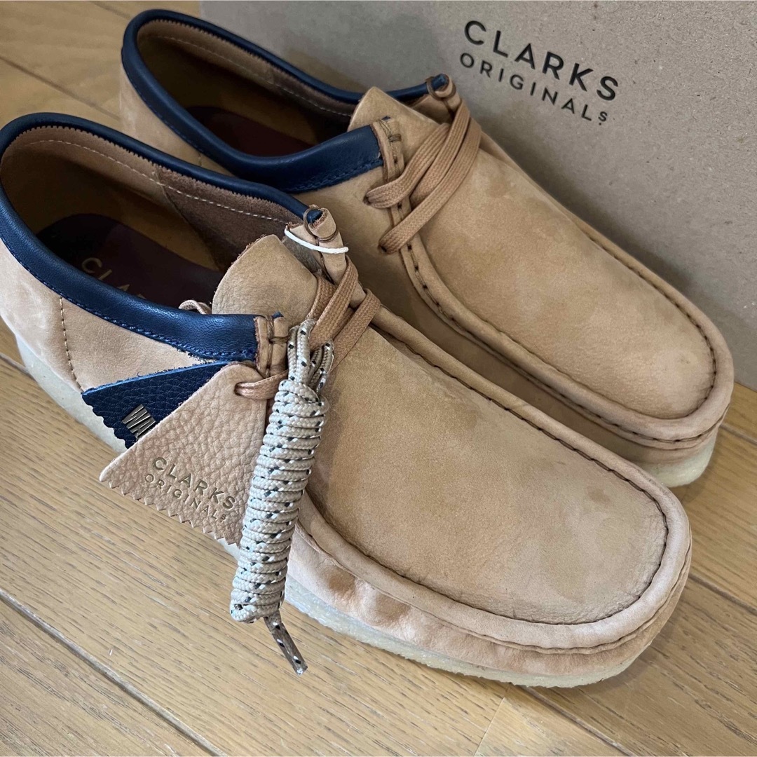 未使用] CLARKS WALLABEE ワラビー 希少 定番モデル‼️-