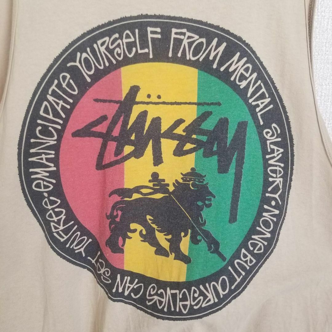 レア　80'sステューシー　OLD STUSSY ラスタライオン　タンク　XL