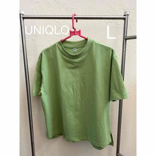 ユニクロ(UNIQLO)のUNIQLO＊ユニクロ＊黄緑＊L＊Tシャツ＊エアリズム(Tシャツ(半袖/袖なし))