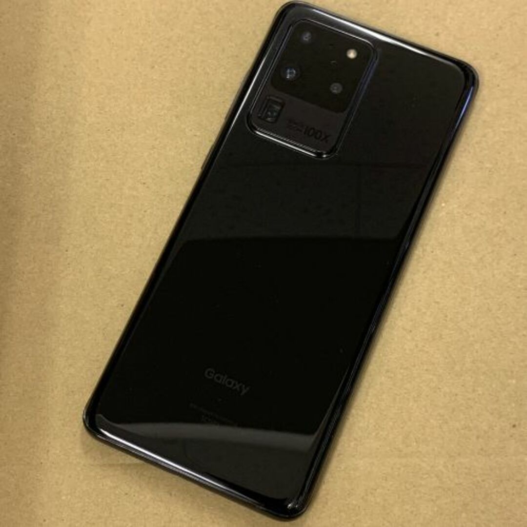 訳あり品】 Galaxy S20 Ultra 5G ロック解除済 ブラック | www
