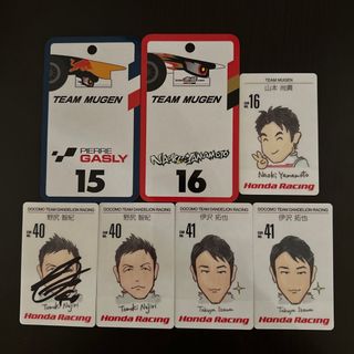 super formula HONDAドライバーカード(モータースポーツ)