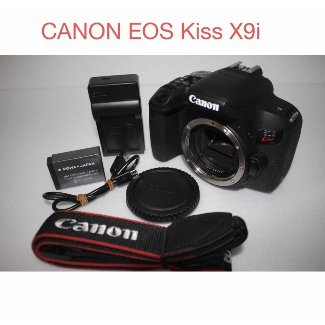 保証あり　Canon キヤノン EOS Kiss X9i ボディ 本体