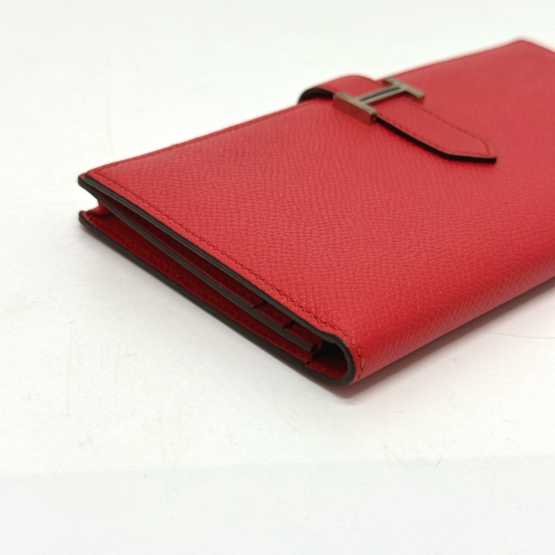 エルメス HERMES ベアンスフレ H金具 2つ折り 長財布 エプソン X刻