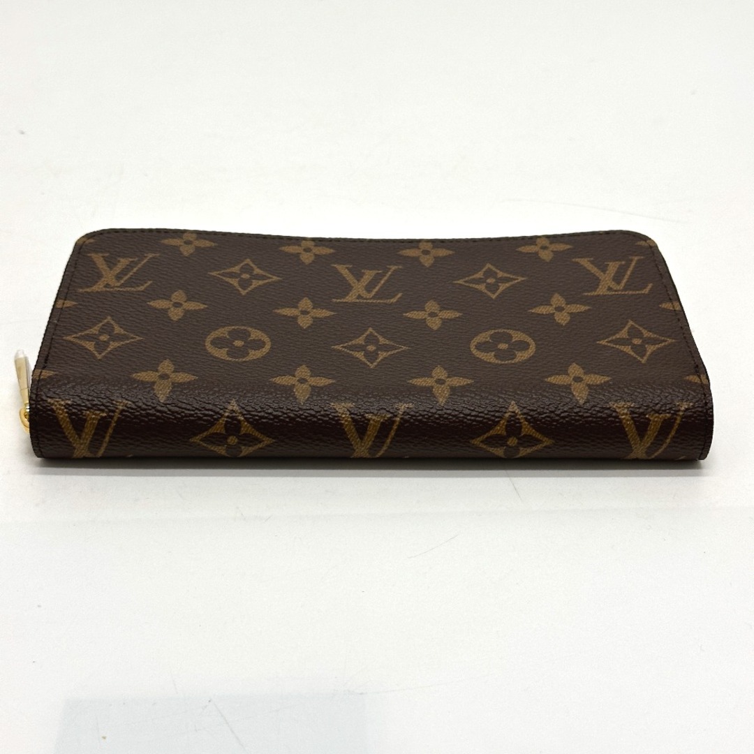 ルイヴィトン LOUIS VUITTON ジッピーウォレット M42616 モノグラム 長財布 モノグラムキャンバス ブラウン 未使用