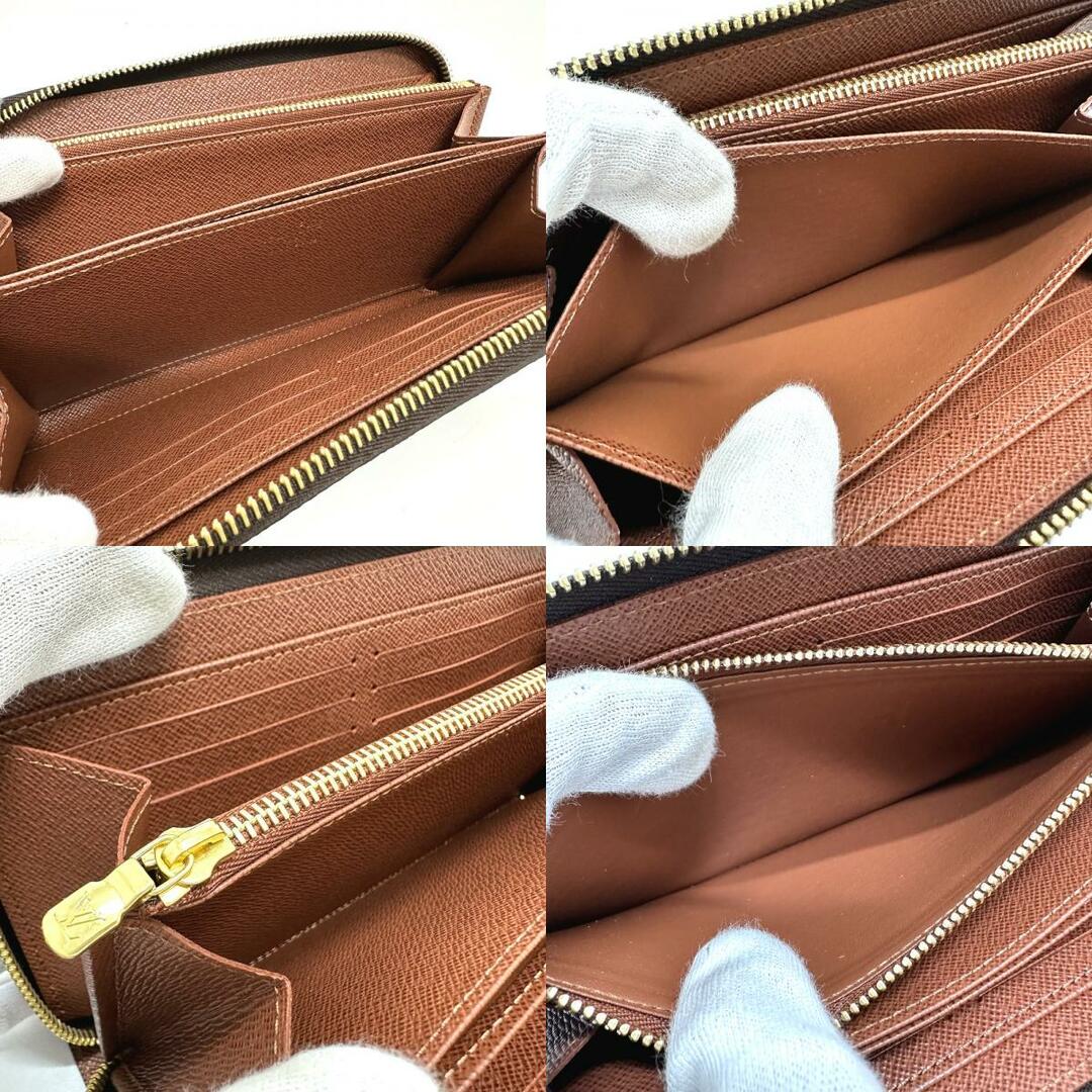 ルイヴィトン LOUIS VUITTON ジッピーウォレット M42616 モノグラム 長財布 モノグラムキャンバス ブラウン 未使用