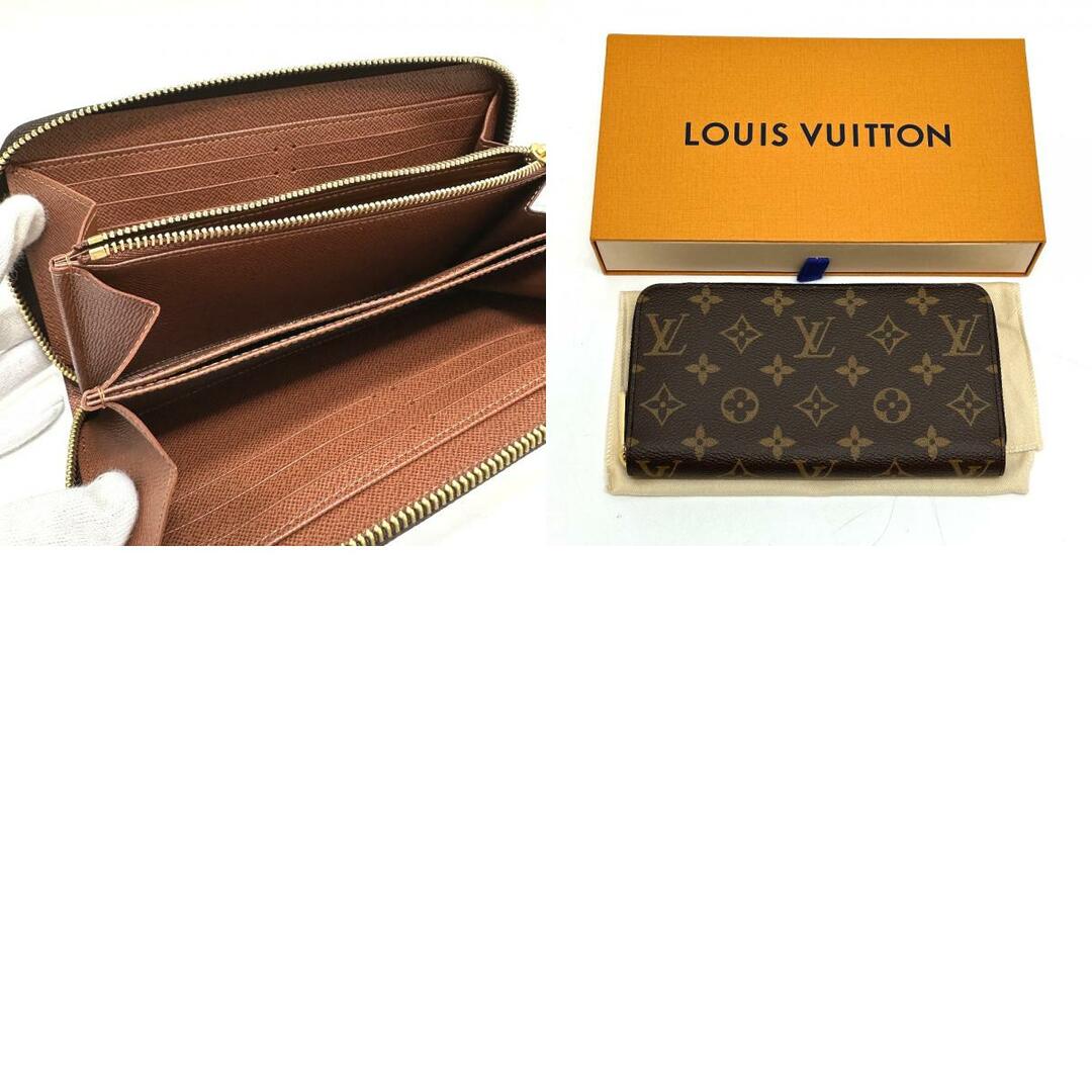 ルイヴィトン LOUIS VUITTON ジッピーウォレット M42616 モノグラム 長財布 モノグラムキャンバス ブラウン 未使用