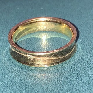 クリアストーン リング ピンクゴールド 指輪 シルバー925(リング(指輪))