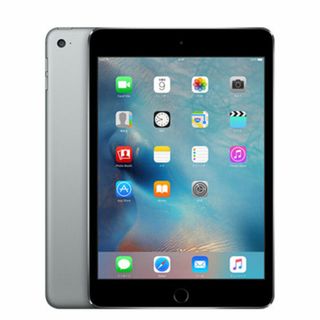 アップル(Apple)の【中古】 iPad mini4 Wi-Fi+Cellular 128GB スペースグレイ A1550 2015年 SIMフリー 本体 ipadmini4 タブレットアイパッド アップル apple 【送料無料】 ipdm4mtm399(タブレット)