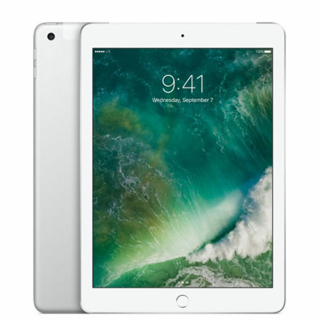iPad 第5世代 128GB 良品 SIMフリー Wi-Fi+Cellular シルバー A1823 9.7インチ 2017年 iPad5 本体 タブレット アイパッド アップル apple【送料無料】 ipd5mtm1274